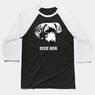 Doxie Mom Dachshund Design Baseball T-Shirt